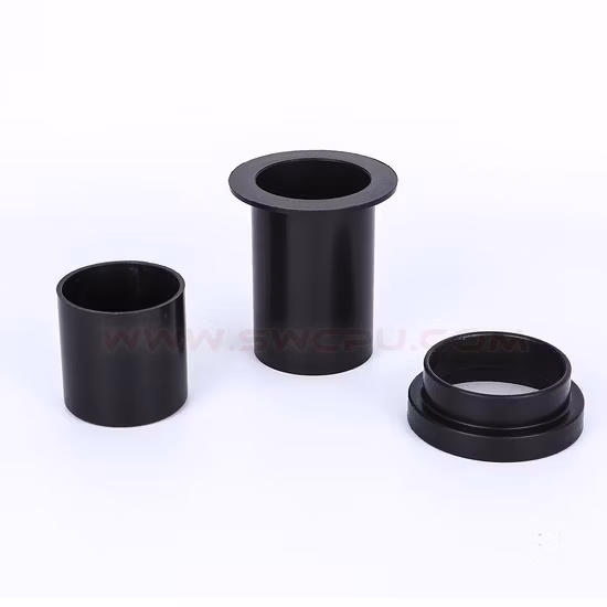 Les pièces en plastique anticorrosion ont adapté la bague en nylon de bride de POM Delrin de coup d'oeil aux besoins du client