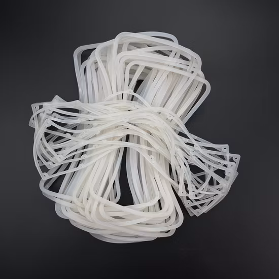 Bague d'étanchéité résistante à l'usure noire personnalisée du fabricant Joint résistant à la corrosion de l'acide fluoré Joint fixe Anneau carré en silicone